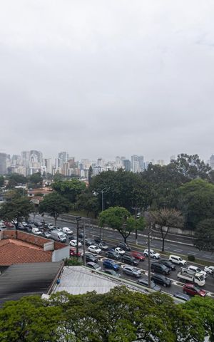 Studio para alugar com 34m², 1 quarto e sem vaga Studio para alugar com 34m², 1 quarto e sem vagaVista da Varanda