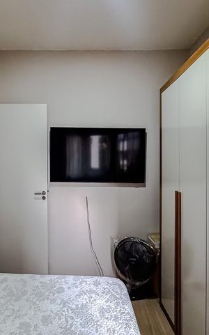 Apartamento à venda com 40m², 2 quartos e sem vaga Apartamento à venda com 40m², 2 quartos e sem vagaQuarto 1