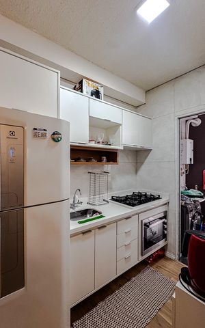 Apartamento à venda com 40m², 2 quartos e sem vaga Apartamento à venda com 40m², 2 quartos e sem vagaCozinha