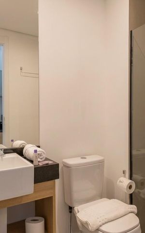 Apartamento para alugar com 24m², 1 quarto e sem vaga Apartamento para alugar com 24m², 1 quarto e sem vagaBanheiro