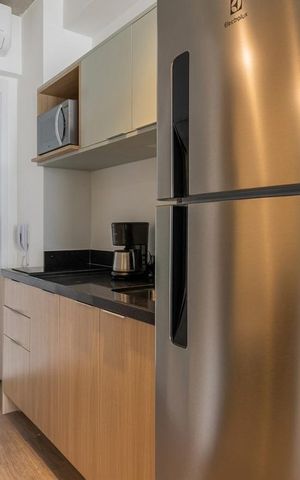 Apartamento para alugar com 24m², 1 quarto e sem vaga Apartamento para alugar com 24m², 1 quarto e sem vagaCozinha