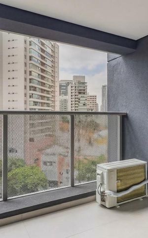 Apartamento para alugar com 24m², 1 quarto e sem vaga Apartamento para alugar com 24m², 1 quarto e sem vagaVaranda