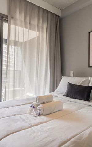 Apartamento para alugar com 24m², 1 quarto e sem vaga Apartamento para alugar com 24m², 1 quarto e sem vagaSala / Quarto