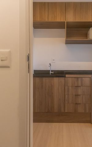 Studio para alugar com 34m², 1 quarto e sem vaga Studio para alugar com 34m², 1 quarto e sem vagaBanheiro