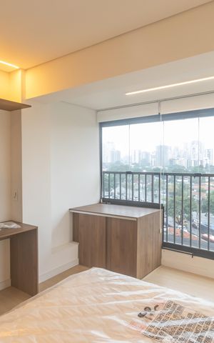 Studio para alugar com 34m², 1 quarto e sem vaga Studio para alugar com 34m², 1 quarto e sem vagaStudio