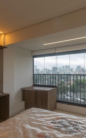 Studio para alugar com 34m², 1 quarto e sem vaga Studio para alugar com 34m², 1 quarto e sem vagaStudio