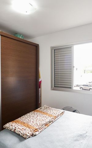 Apartamento à venda com 60m², 3 quartos e 1 vagaQuarto 3