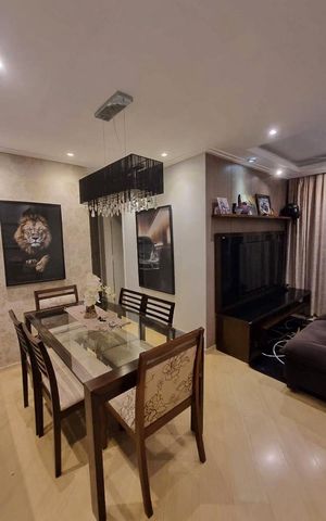 Apartamento à venda com 62m², 3 quartos e 1 vaga Apartamento à venda com 62m², 3 quartos e 1 vagaSala