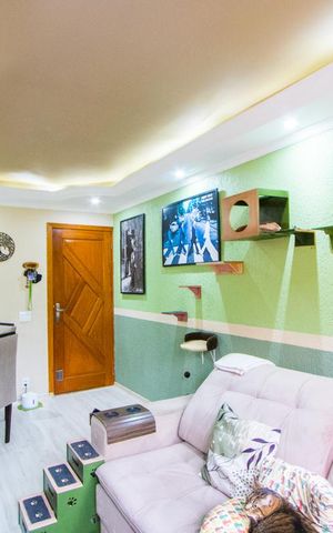 Apartamento à venda com 53m², 2 quartos e 1 vaga Apartamento à venda com 53m², 2 quartos e 1 vagaSala