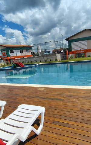 Casa de condomínio para alugar com 85m², 3 quartos e 2 vagas Casa de condomínio para alugar com 85m², 3 quartos e 2 vagasÁrea comum - Piscina