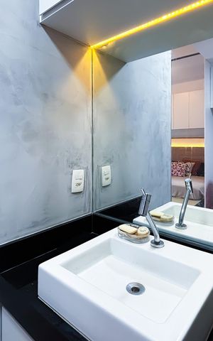 Apartamento para alugar com 28m², 1 quarto e sem vagaBanheiro