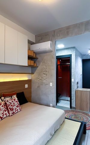 Apartamento para alugar com 28m², 1 quarto e sem vagaStudio