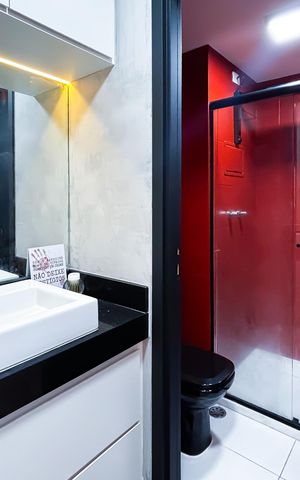 Apartamento para alugar com 28m², 1 quarto e sem vagaBanheiro