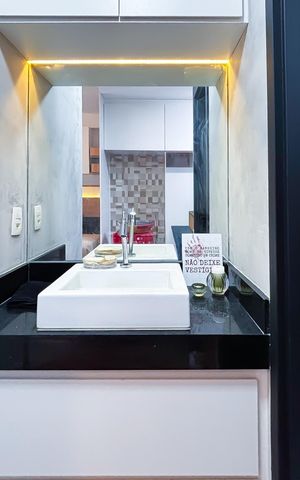 Apartamento para alugar com 28m², 1 quarto e sem vagaBanheiro