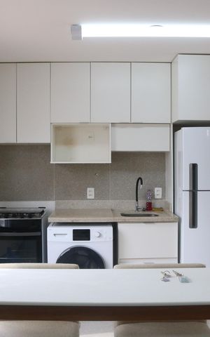 Apartamento para alugar com 37m², 1 quarto e sem vagaCozinha e Área de Serviço