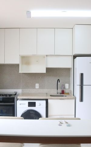 Apartamento para alugar com 37m², 1 quarto e sem vagaCozinha e Área de Serviço