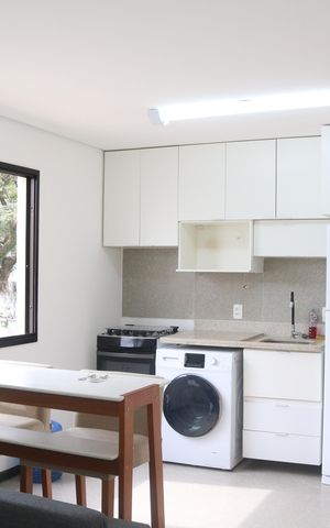 Apartamento para alugar com 37m², 1 quarto e sem vagaCozinha e Área de Serviço
