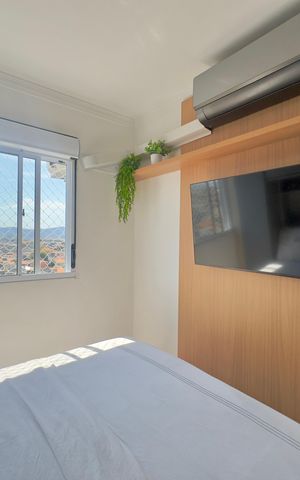 Apartamento à venda com 43m², 2 quartos e 1 vagaQuarto 1