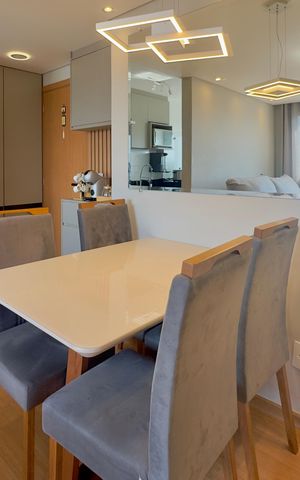 Apartamento à venda com 43m², 2 quartos e 1 vagaSala de Jantar