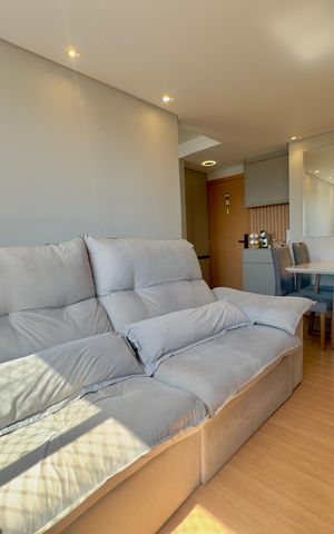 Apartamento à venda com 43m², 2 quartos e 1 vagaSala