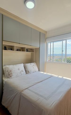 Apartamento à venda com 43m², 2 quartos e 1 vagaQuarto 1