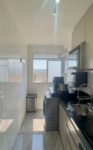 Apartamento à venda com 43m², 2 quartos e 1 vagaCozinha