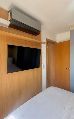 Apartamento à venda com 43m², 2 quartos e 1 vagaQuarto 1