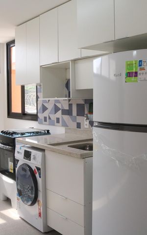 Apartamento para alugar com 53m², 1 quarto e sem vagaCozinha