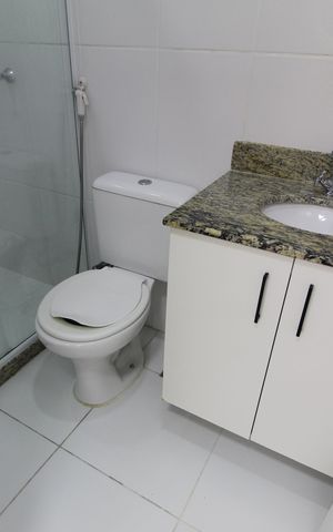 Studio à venda com 36m², 1 quarto e 1 vagaBanheiro