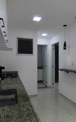 Studio à venda com 36m², 1 quarto e 1 vagaCozinha