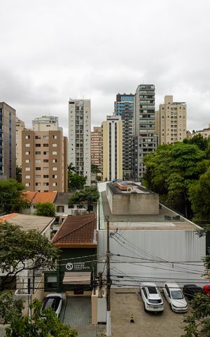 Apartamento para alugar com 120m², 3 quartos e 1 vagaVista da sala