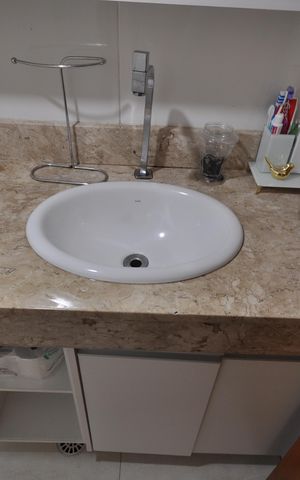 Casa de condomínio à venda com 60m², 3 quartos e 1 vagaLavabo