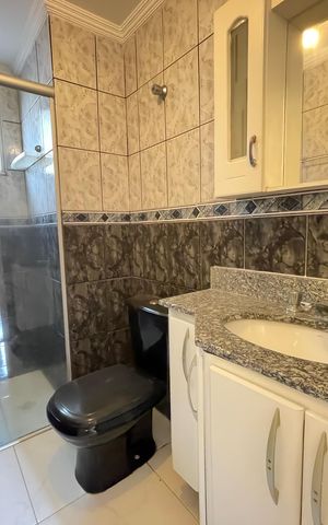 Apartamento à venda com 68m², 3 quartos e 1 vagaBanheiro Social