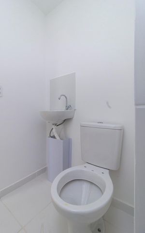 Apartamento para alugar com 29m², 2 quartos e sem vaga Apartamento para alugar com 29m², 2 quartos e sem vagaBanheiro