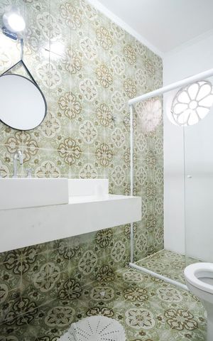 Casa à venda com 270m², 3 quartos e 4 vagasBanheiro da suíte