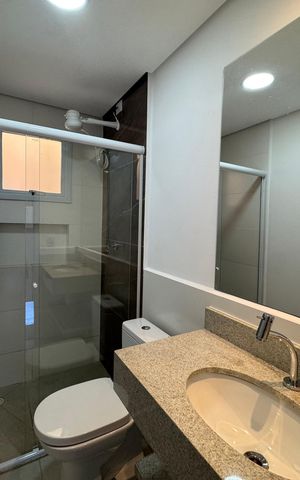 Studio para alugar com 39m², 1 quarto e sem vaga Studio para alugar com 39m², 1 quarto e sem vagaBanheiro