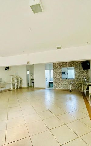 Apartamento para alugar com 47m², 2 quartos e 1 vaga Apartamento para alugar com 47m², 2 quartos e 1 vagaÁrea comum - Salão de festas