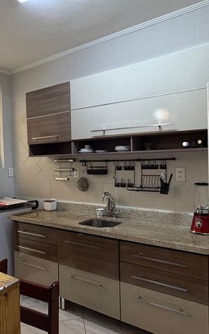 Apartamento para alugar com 55m², 1 quarto e 1 vagaCozinha e Área de Serviço