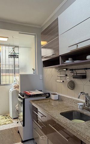 Apartamento para alugar com 55m², 1 quarto e 1 vagaCozinha e Área de Serviço
