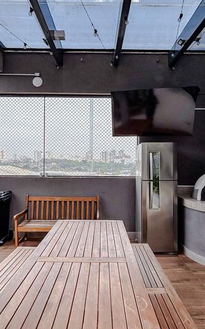 Apartamento para alugar com 74m², 2 quartos e 1 vagaÁrea comum - Churrasqueira