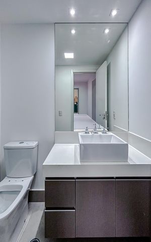 Apartamento para alugar com 74m², 2 quartos e 1 vagaBanheiro da Suíte
