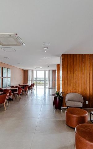 Apartamento para alugar com 74m², 2 quartos e 1 vagaÁrea comum - Salão de festas