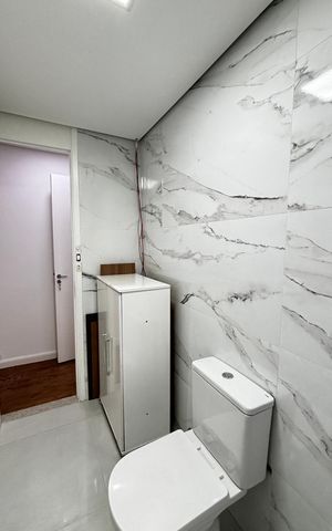 Apartamento para alugar com 64m², 2 quartos e 1 vaga Apartamento para alugar com 64m², 2 quartos e 1 vagaBanheiro da Suíte