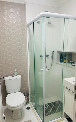 Apartamento para alugar com 41m², 1 quarto e 1 vaga Apartamento para alugar com 41m², 1 quarto e 1 vagaBanheiro