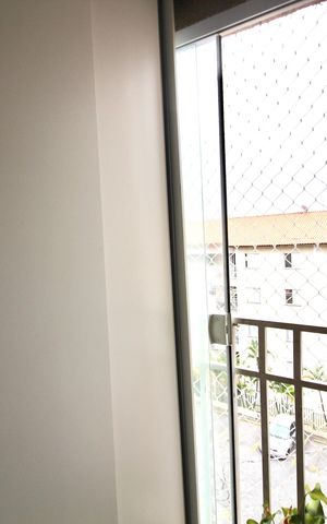 Apartamento para alugar com 68m², 3 quartos e 1 vaga Apartamento para alugar com 68m², 3 quartos e 1 vagaVaranda da sala