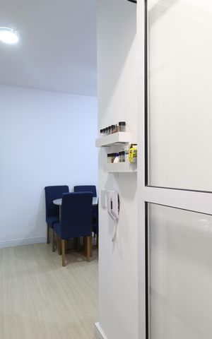 Apartamento para alugar com 33m², 1 quarto e sem vagaCozinha e Área de serviço 