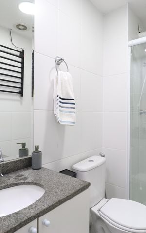 Apartamento para alugar com 33m², 1 quarto e sem vagaBanheiro 