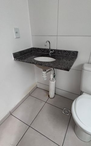 Apartamento para alugar com 50m², 3 quartos e 1 vagaBanheiro do Quarto 1