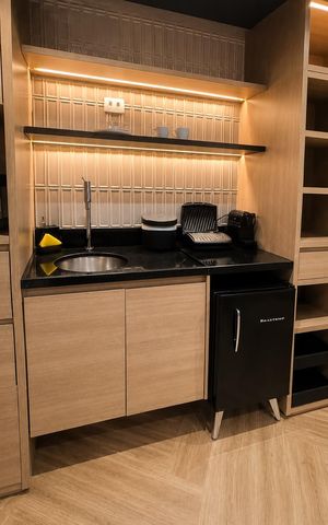 Apartamento à venda com 40m², 1 quarto e 1 vaga Apartamento à venda com 40m², 1 quarto e 1 vagaCozinha