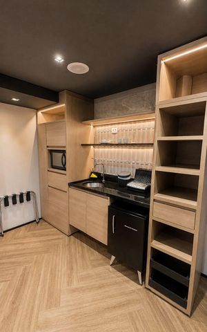 Apartamento à venda com 40m², 1 quarto e 1 vaga Apartamento à venda com 40m², 1 quarto e 1 vagaCozinha